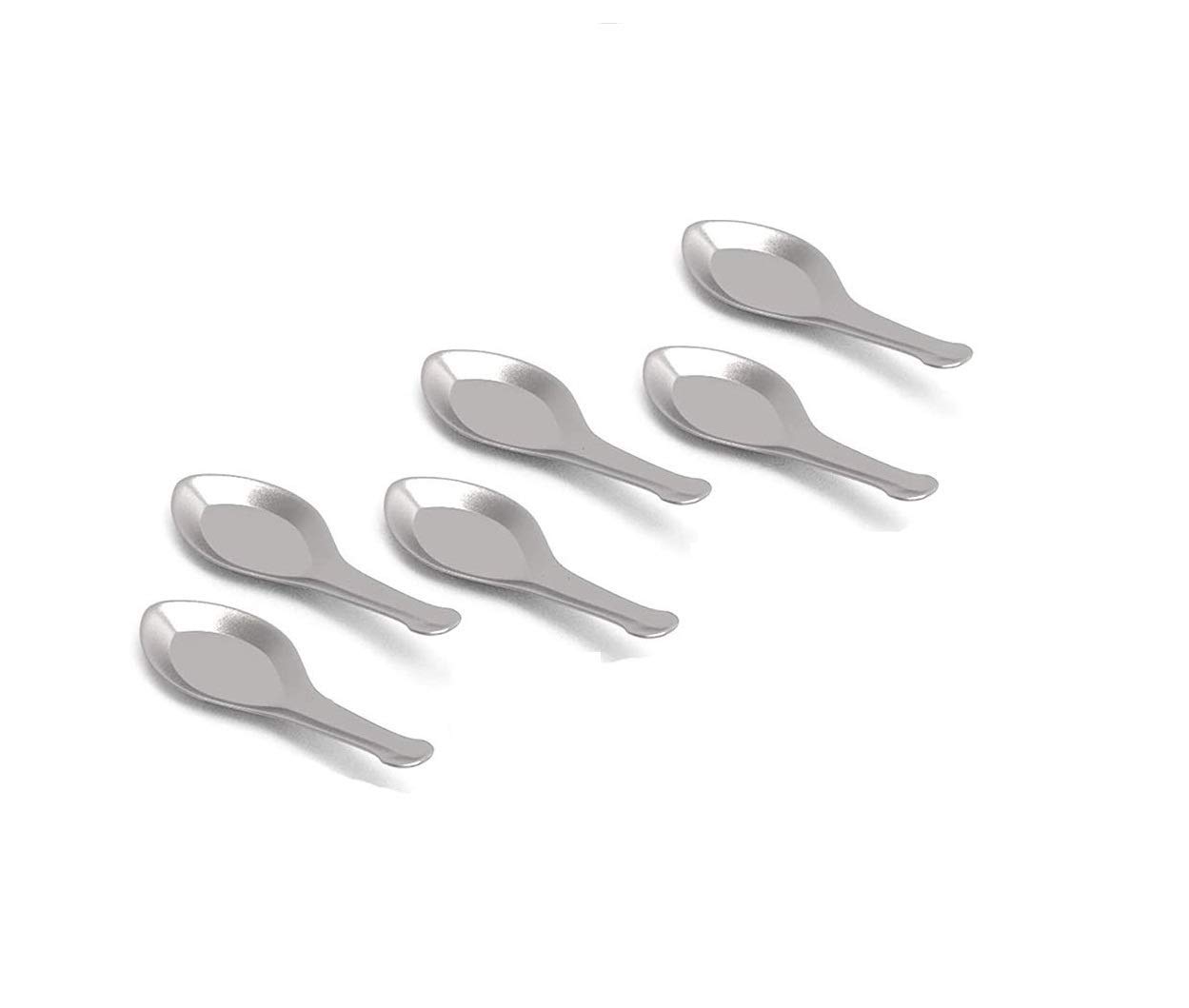 Stainless Steel Mini Spoon for Tea Coffee Spice Box Tableware Steel 12 Piece Masala Set for Home Kitchen Spice Box Spoon 3 Inch Long