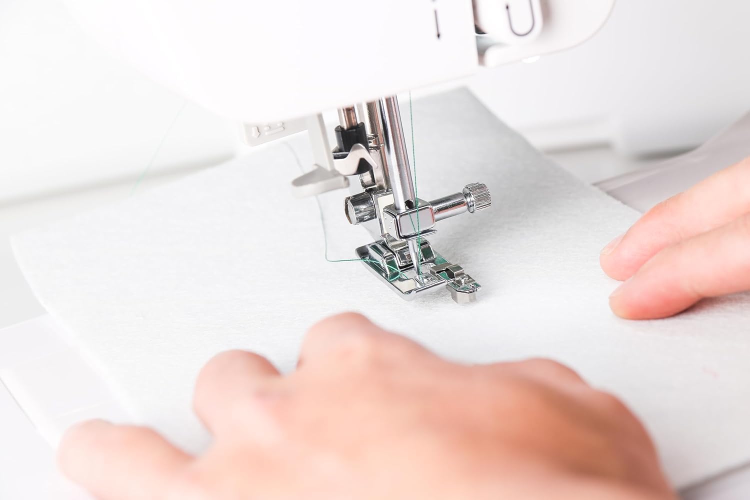 ES-5 Máquinas de coser electrónicamente controladas, 10.000 diseños de bordado integrados, 8 fuentes, computarizadas, pantalla táctil LCD grande de 7 pulgadas, puerto USB