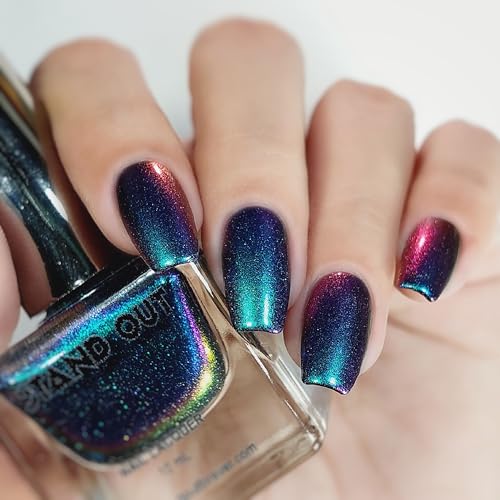 Image of Broadway Multi Chrome Color Changing Boutique Nail Lacquer Nail Polish Collection