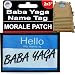 Name Tag"Baba Yaga" Morale Funny Tactical Military Patch. 2x3" Hook and Loop Made in The USA