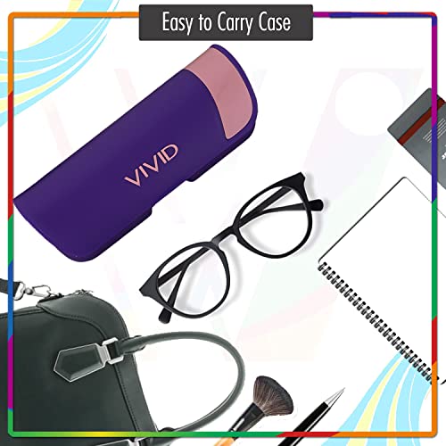 Image of VIVID Vision Unisex Adult Lightweight Eyewear Specs Case Cover | Protect Eye Glasses | Chashma Dibbi | Sunglass Box