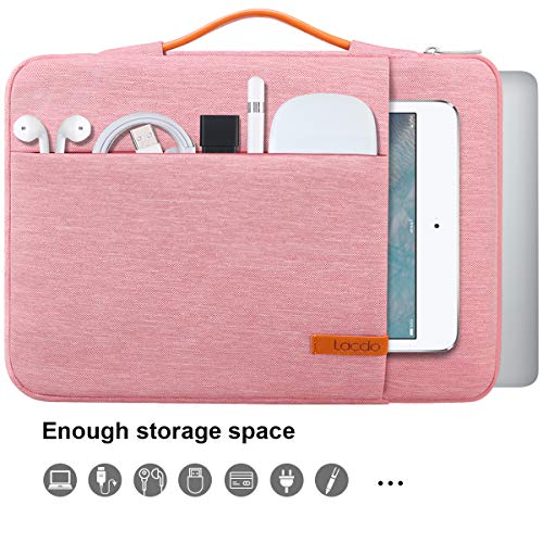 Lacdo 360° Protective Laptop Sleeve Case for 15 inch New MacBook Air M5/A3448 2026, M4 A3241 2025/M3 A3114/M2 A2941 2024-2023 - Image 2