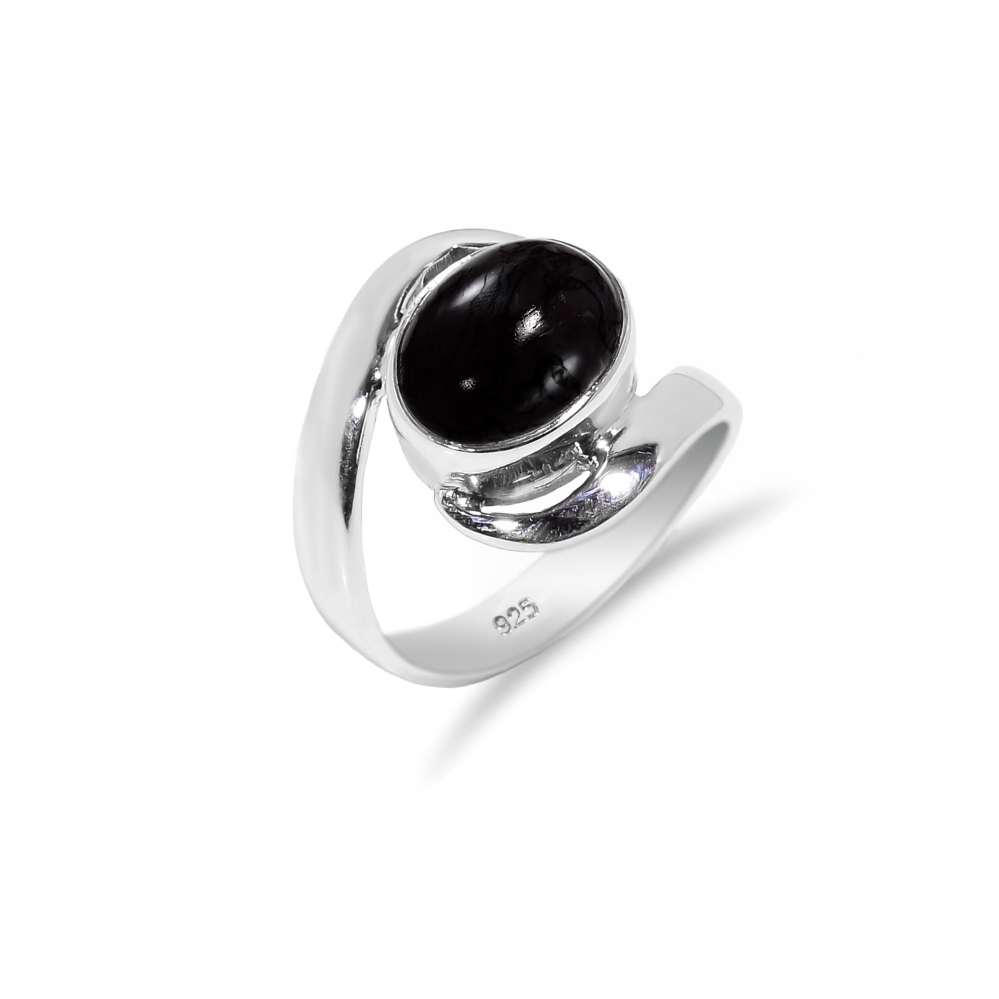 Anello in ambra baltica con pietra naturale, anello in argento sterling 925 per donna e uomo, anello vintage minimalista, forma ovale, anello con pietra preziosa 8x10 HQ-SR21-P