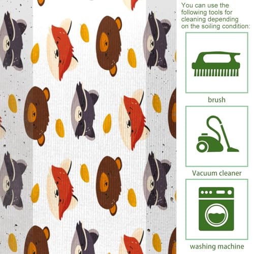Alfombrillas de cocina absorbentes y lavables con diseño de animales 5