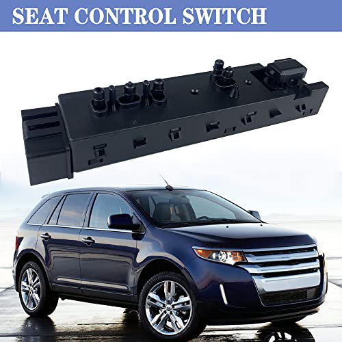 Yzusgomumu 9L3T-14B709-Faw Left Adjust Power Seat Switch Compatible With 2006-2019 Ford 2006-2019 Lincoln 2006-2011 Mercury Replaces 9L3Z14A701Fb Driver Side #TOP5