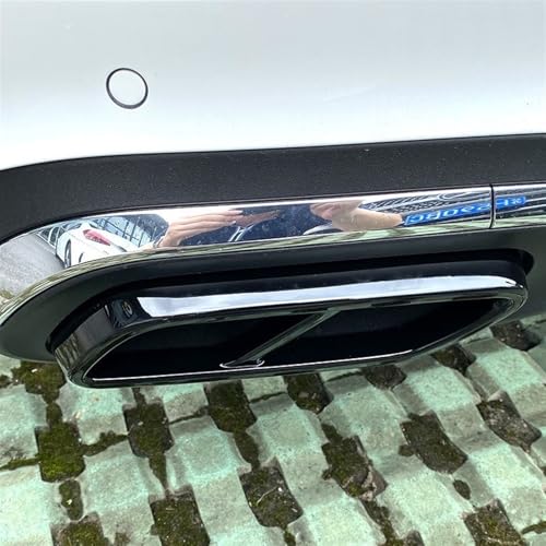 Garniture pot d'échappement de voiture Mercedes W206 2021 2022 embout canule cannelure