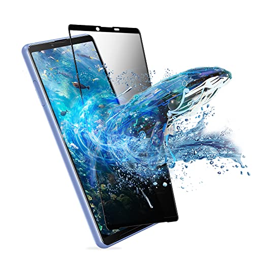 Xperia10III ガラス フィルム 全面吸着 エクスペリア10III 保護ガラス 全面貼り付け S0-52B 強化 ガラスフィルム SOG04 保護 フィルム 全面粘着 えくすへ10III 液晶 強化ガラスフィルム