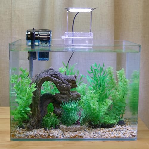 Image of Penn-Plax Cascade 20 Power Filter - Mini Hang-On Filter with Quad Filtration - Great for Freshwater and Saltwater Setups, (Model: CPF6)