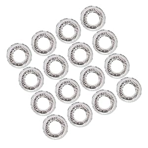 Zerodeko 50 Stück Aluminiumfolie Brennerabdeckungen