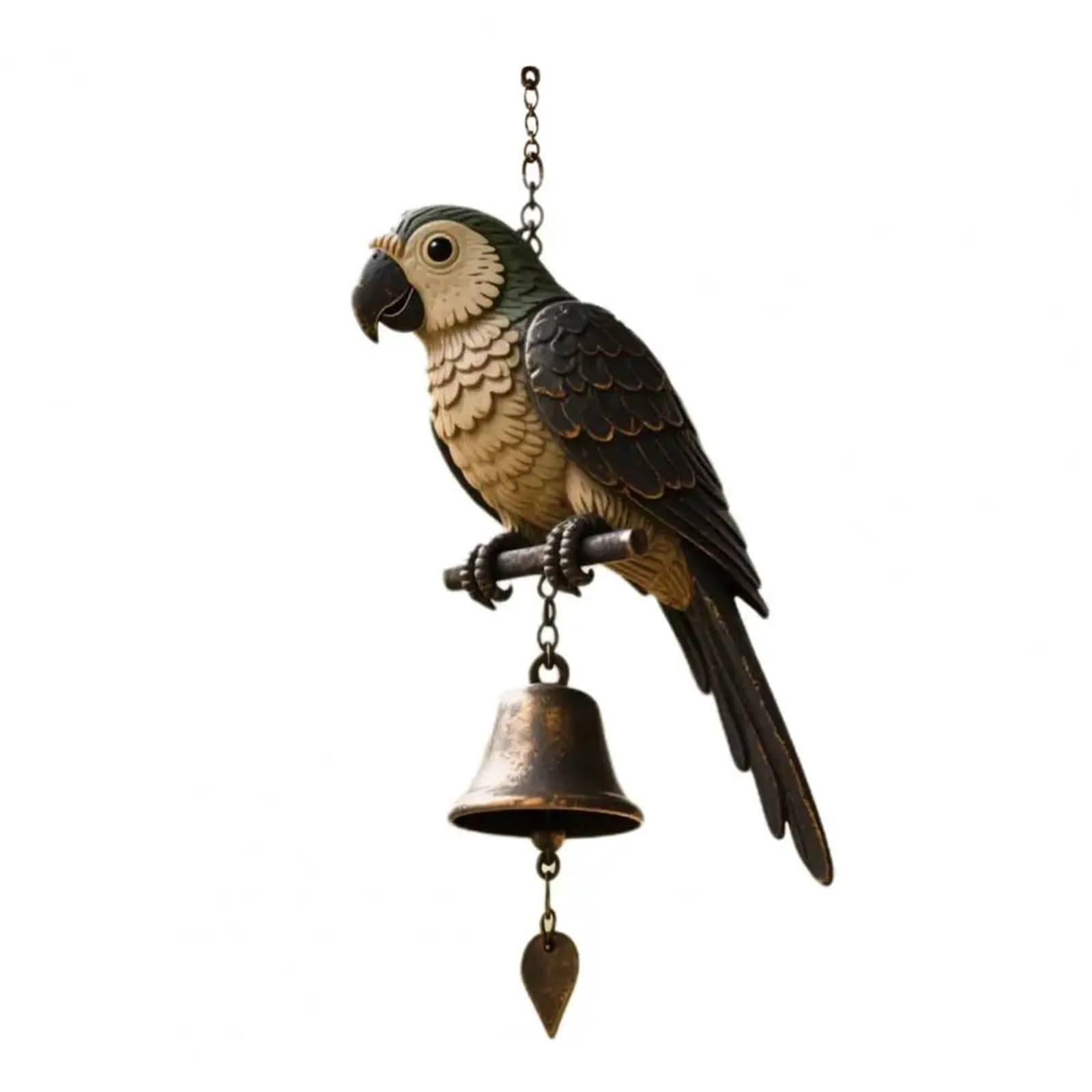 Wind Chimes For Garden Retro Doorbell Wind Chime Puppy Cat Soothing Sound For Garden Patio With Metal Bell For Porch(Color 5)