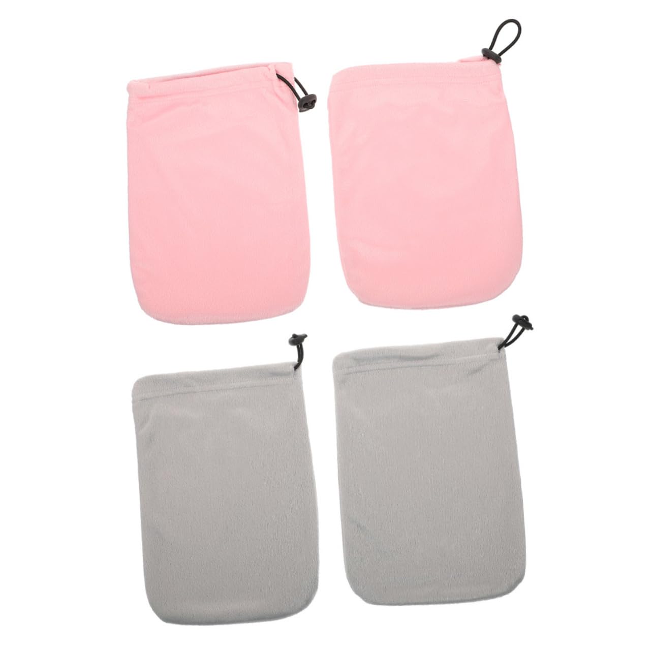 SOESFOUFU 2 Pairs Moisturizing Cotton Glove Covers Paraffin Wax Therapy Gloves for Hands Overnight Hand Care Mittens