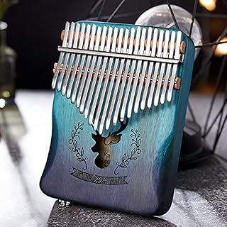 BOTOWI Profession Kalimba Thumb Piano 17 Clés avec Marteau de Réglage pour Adultes/Enfants/Débutant, Portable Kalimba 21… - Les Beatles, Paul McCartney, John Lennon, RIngo Starr, George Harrison