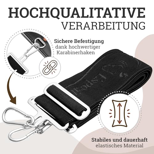 Esposita elastische Longierhilfe Pferd Pony Körperband Pferde Bodenarbeit Zubehör Longier Set Körperbandage Longiersystem Trainingssystem