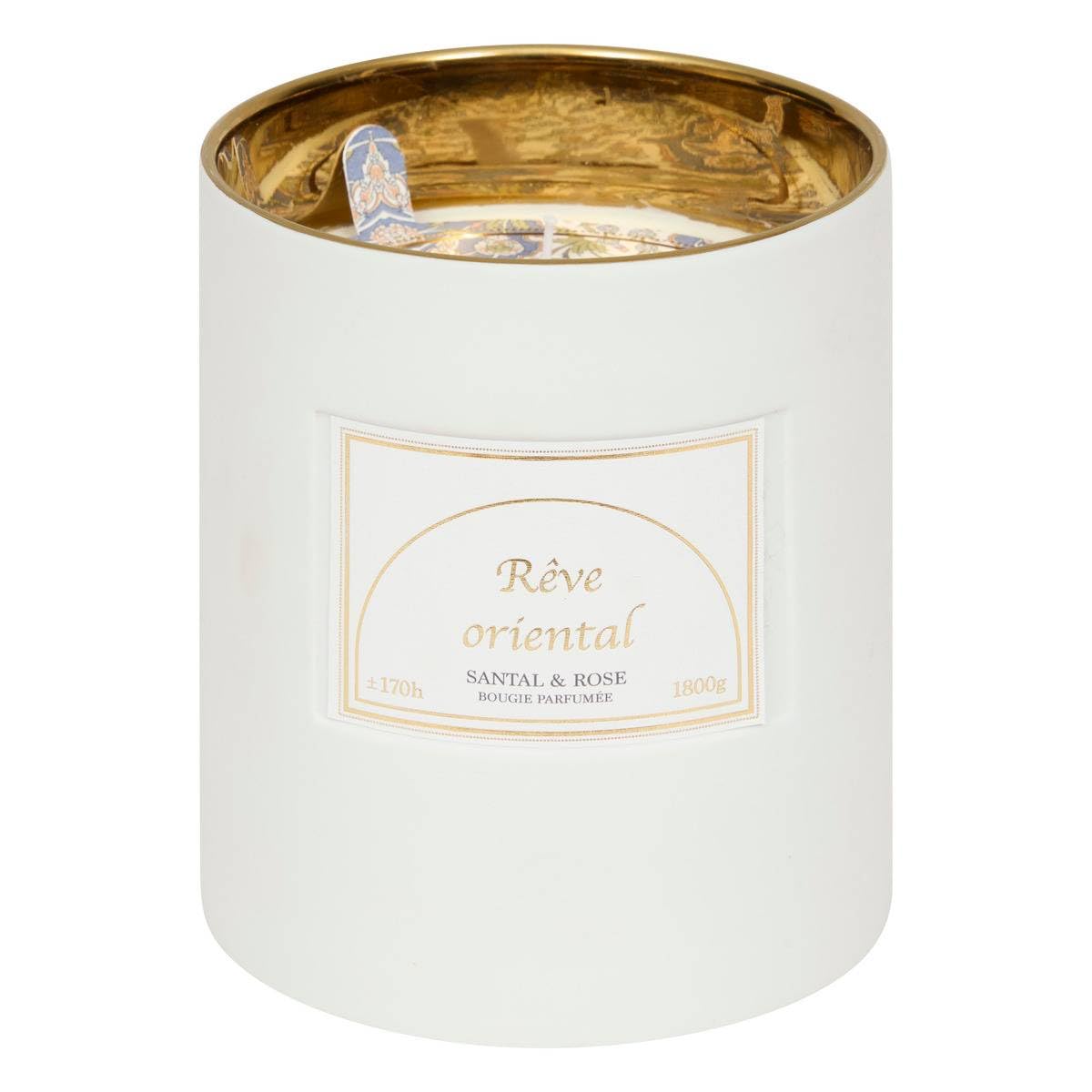 Atmosphera - Duftkerze lucia 1800g keramiktopf sandelholz