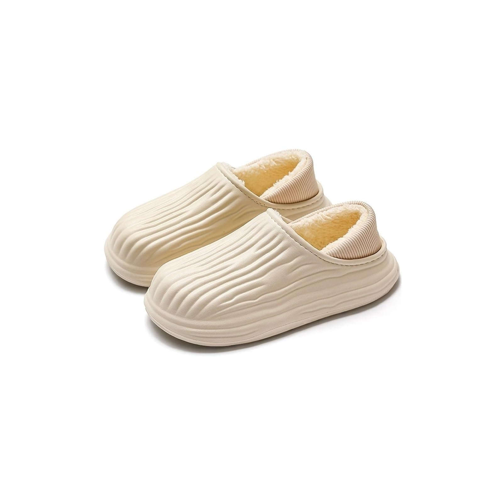 Chaussures en coton antidérapantes et chaudes pour sols humides