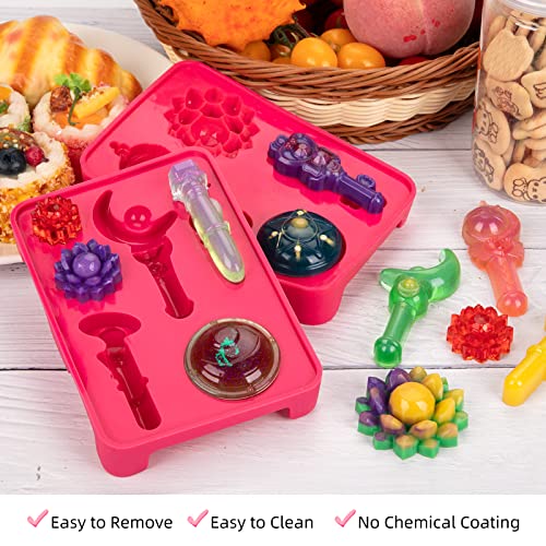 Diy Silicone Mould Cookie Cutter Mould Cake Decorating Tool Chocolate Fondant Jelly Muffin Pudding Mold, 6 Pattern #TOP3