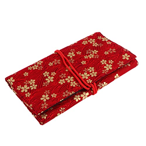 Borsa Portaoggetti Per Articoli Da Toeletta - Organizzatore Per Pennelli Da Trucco Custodia in - Strumento Di Bellezza Portatile Per Scrivania ciliegio