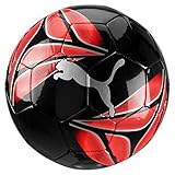 Puma one triangle ball PUMA One Triangle Ball Balón de Fútbol, Adultos Unisex, Black-Nrgy Red-Silver, 4