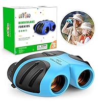 EUTOYZ Binoculars, Boy Toys for 3-10 Year Old Boy Girl Gift for 3-12 Year Olds Boys Toys Age 3-10 Toddler Toys Kids Sensory Toys Age 3 4 5 6 Sensory Toys Child Birthday Gifts Outdoor Toys Light Blue