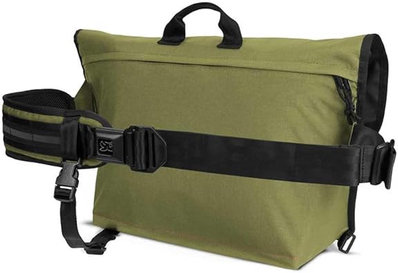 Amazon | [クローム] メッセンジャーバッグ BURAN III LEATHER/GREEN