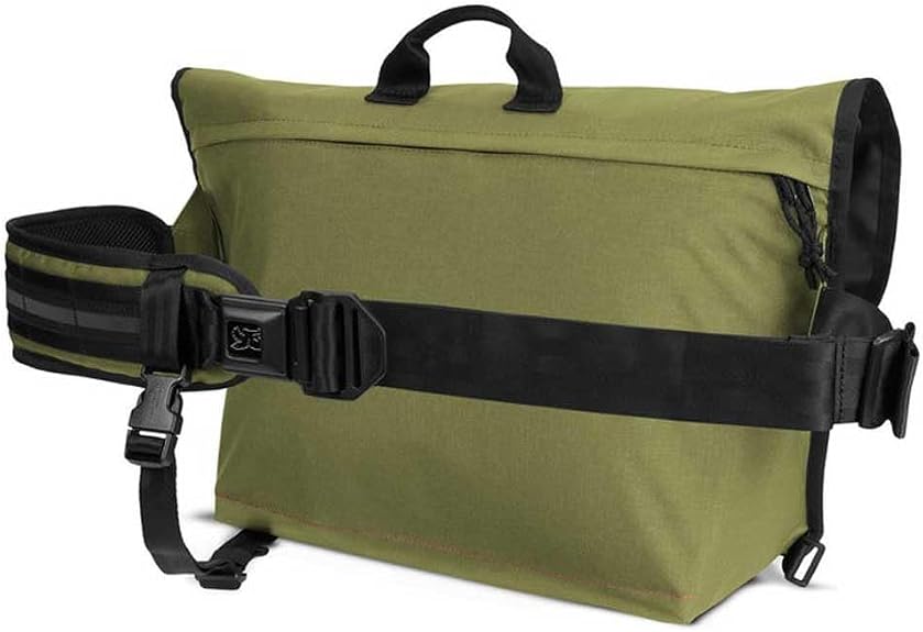 Amazon | [クローム] メッセンジャーバッグ BURAN III LEATHER/GREEN