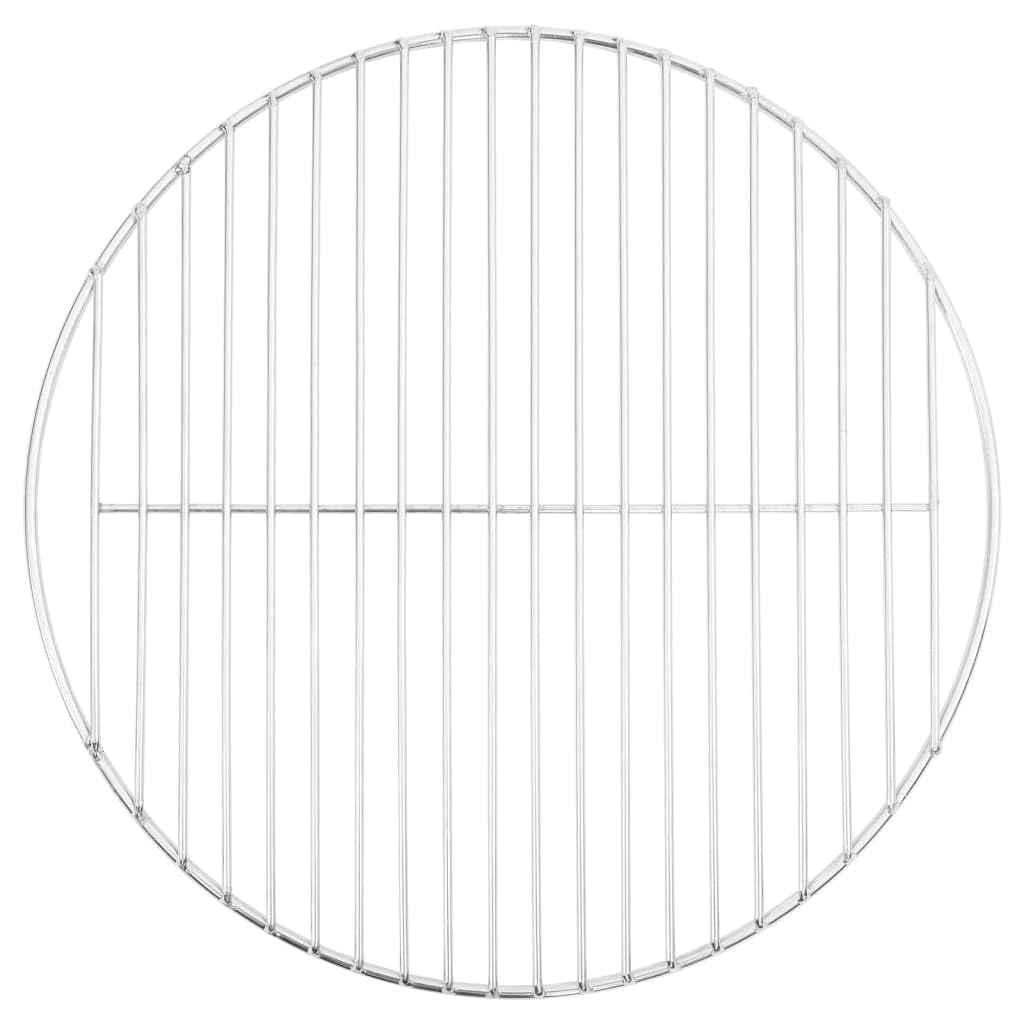 vidaXL 40 cm BBQ Grill Grate - 304 Stainless Steel, Round Grill Grate for Charcoal Grills, Kettle Grills, Fire Bowls – Portable, Easy to Clean