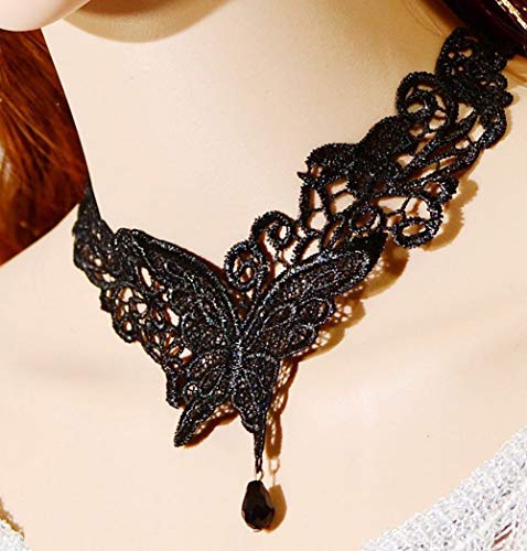 Collier ras de cou papillon pour sublimer une robe de soirée chic