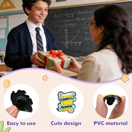 Image of Cute Pins Bulk, Funny Lapel Badge Pins Rubber Brooch Pins for Backpacks, Hats, Bags