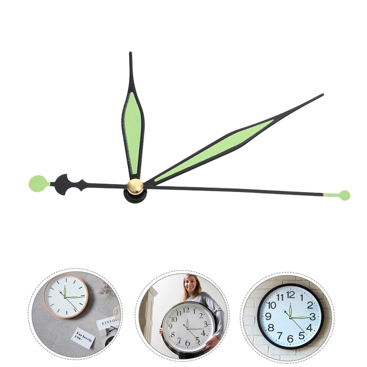 40sätze Teiliges Set Leuchtende Uhrzeiger Für Wanduhr Kreative Und Dekorative Uhrzeiger Aus Langlebigem Material Installieren Und Vielseitig Einsetzbar