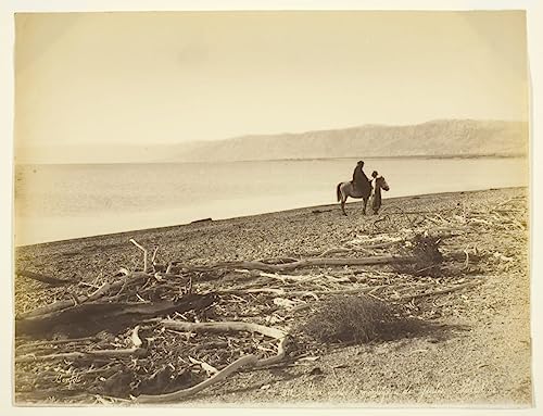 Toile Mer Morte et Montagnes de Judée Félix Bonfils Décoration Murale pour Salon Moderne