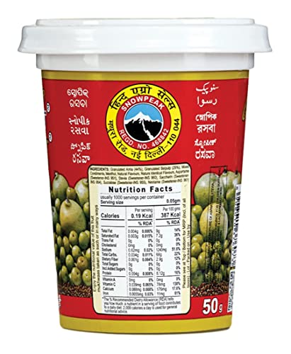 Image of Snowpeak Rasva Fruit Mukhwaas| After Meal Indian Digestive Treat| Amla & Bel(Wood Apple) Mixture| Indian Origin Vegan and Gluten Free - Combo (Pack of 3 x 50g)