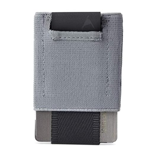 NOMATIC Slim Minimalist Front Pocket Wallet For Men and Women, Holds 4-15 Cards, with Hidden Cash and Key Pocket