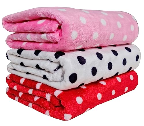 Image of BRANDONN Baby Blankets New Born Combo Pack of Crib Sheet Wrap for Baby Boys and Baby Girls Pack of 3 Pcs