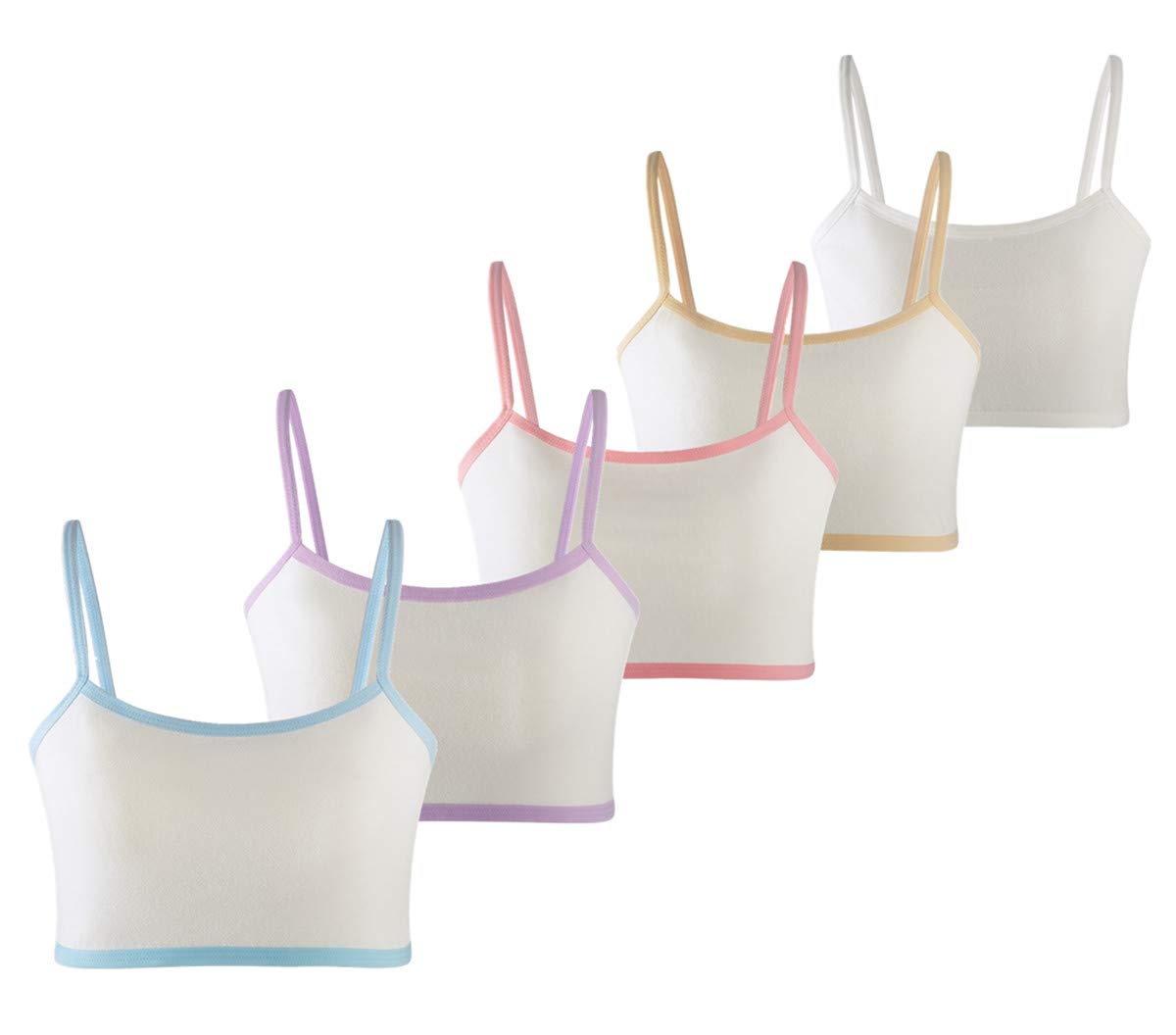ACMEDE Reggiseno (Pacco Da 7) Bambine E Ragazze Canottiera