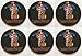 Captain Morgan Spiced Rum 6 Rubber Bar Coasters Spill Mat Mini Bar Mat