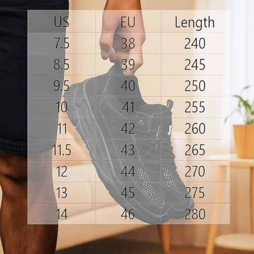 Zenfaze Orthopedic Shoes for Men, Slip-On Leather Walking Sneakers with Arch Support, Wide Fit Orthotic Loafers for Casual Comfort2