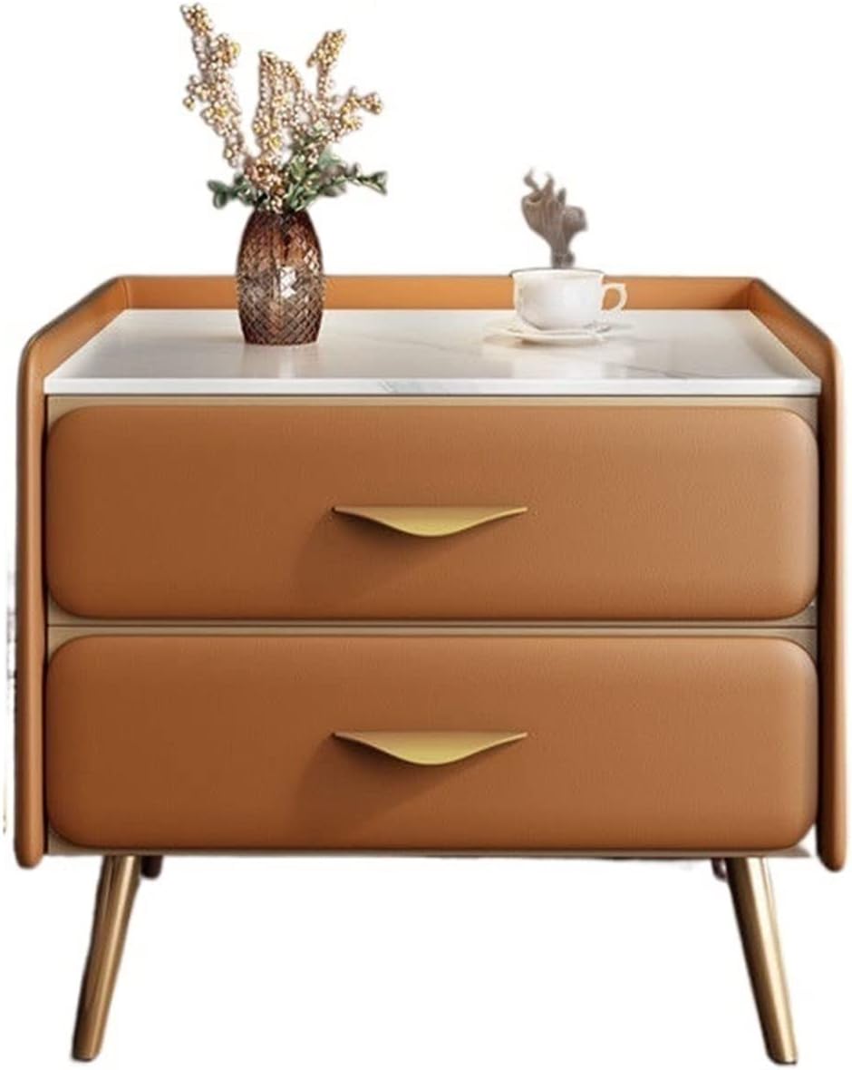 KOWMctg Nightstand Bedside Table Light Luxury Bedroom