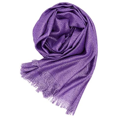 Estola Colours & Beauty Morado Lamè Brillante Cover