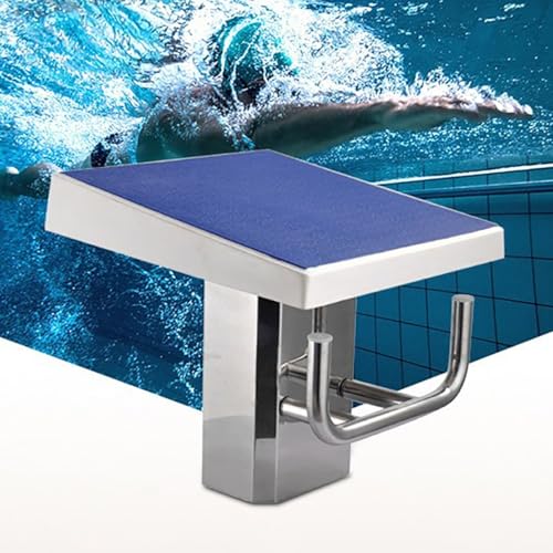 Plataforma de buceo para entrenamiento de piscina, construcción de acero inoxidable, competición y uso privado