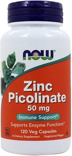 Miniatura 2 de Now Foods - Picolinato de zinc de 50 mg, 120 cápsulas