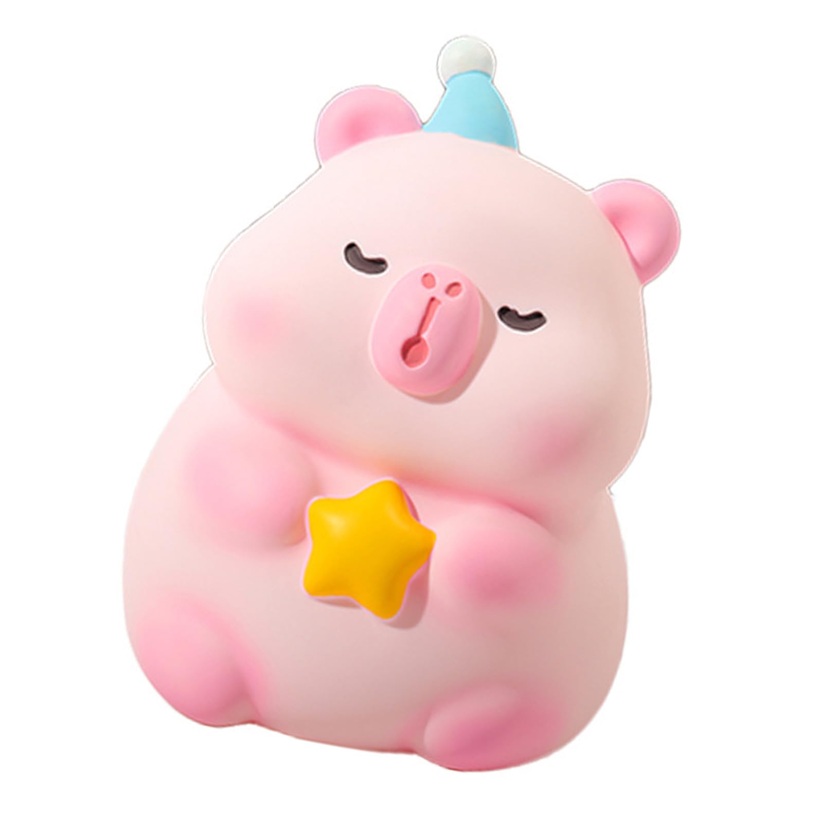 Tsophreniq Coin Banks for Children Cartoon Kapibara Animal Statue Resins Unbreakable Piggy Banks Practical Special Event Kapibara Piggy