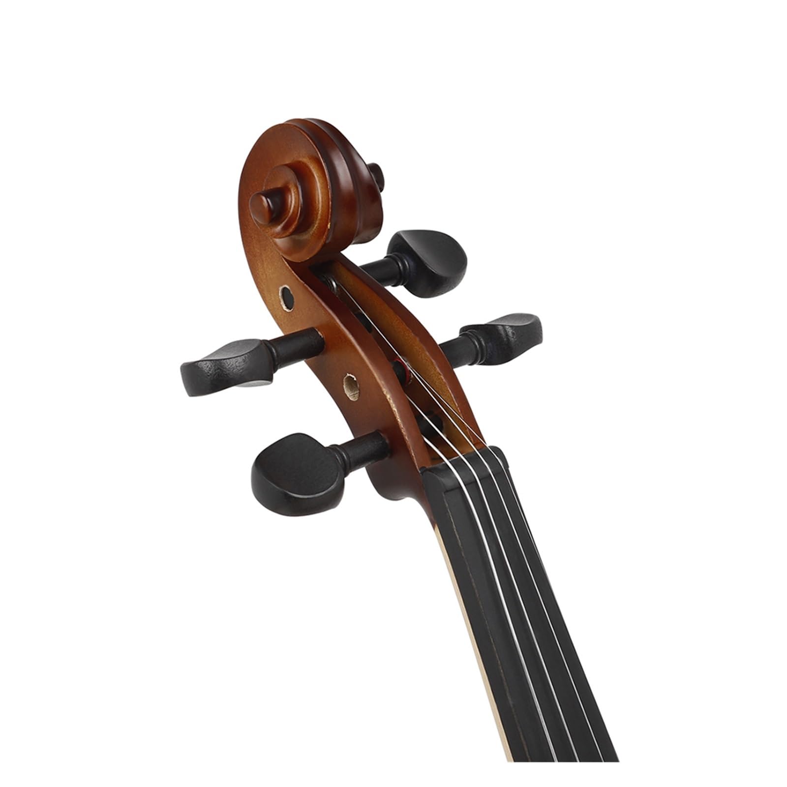 Violini Violino Professionale 4/4 Violino Acustico in Legno Massello Opaco Violino in Tiglio con Custodia Strumento Musicale per Principianti