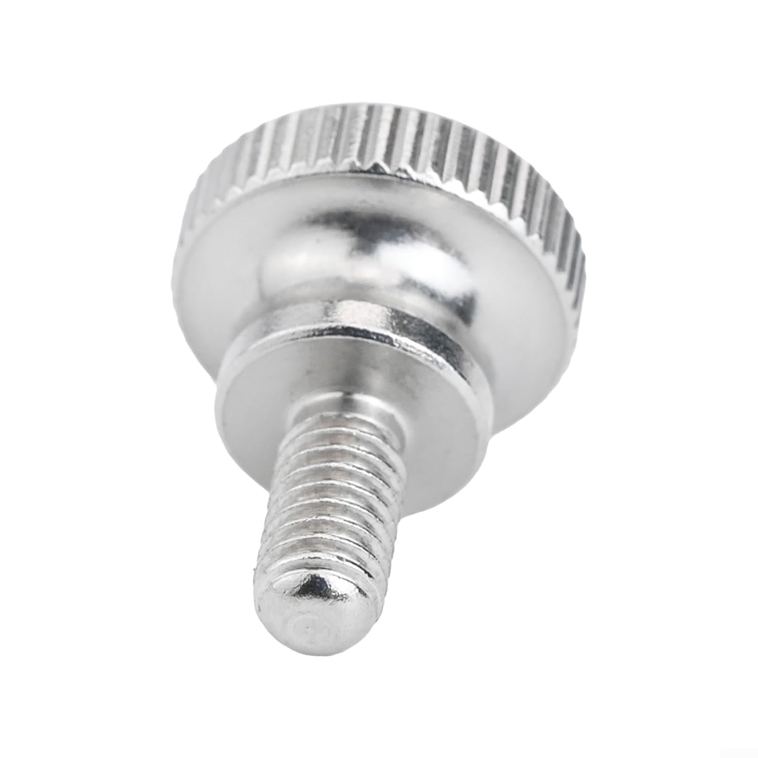 2pcs Glass Locking Thumb Screws, Knurled Head Design in Tough 304 Stainless Steel for Secure Applications (M4x8)