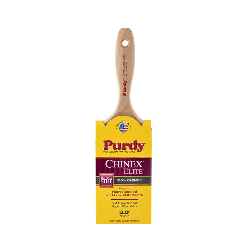 Purdy 144580930 Chinex Elite Paint Brush, 3 inch, Tan