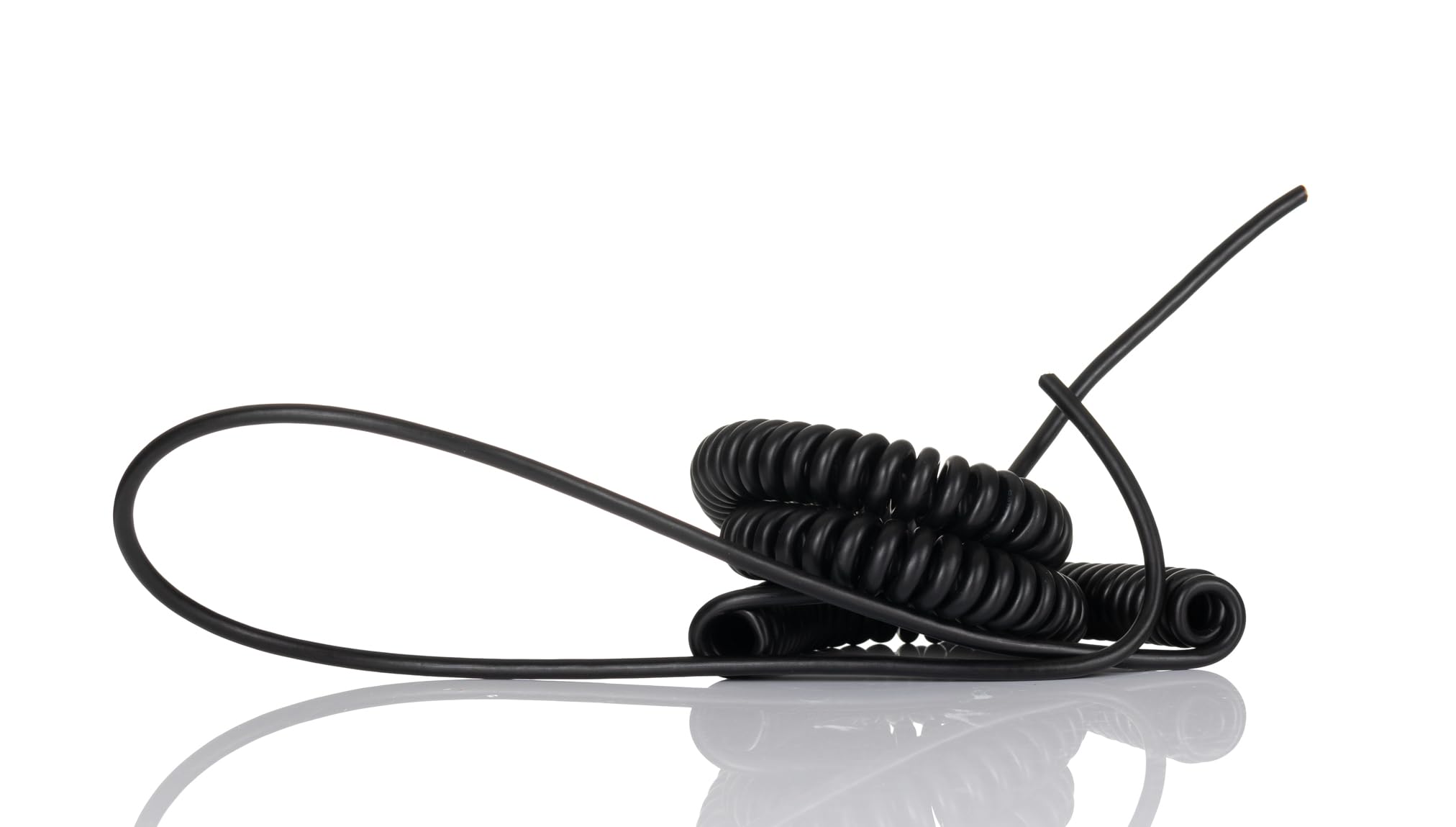 RS PRO Netzkabel, 4-adrig Schwarz/Ø 4.5 mm Außen-ø, 2 m 50 °C, 250V, Polyvinylchlorid