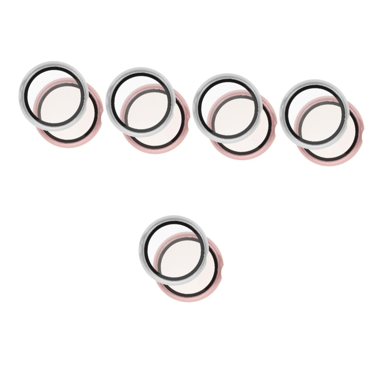 Gatuida 5 Set di Cover per Schermo Dellorologio Watch Compatibile con Schermo Staccabile E Sostituibile Custodia Protettiva Delicata per Orologio 2 Pezzi*5
