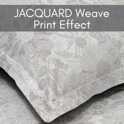 Image of Mafatlal 186 Tc Corsica Pure Cotton Bedsheet King Size | 274 X 274 Cm | Summer Comfortable Sabana for Soft Comfortable Sleep | Includes 2 Pillow Covers | White Down