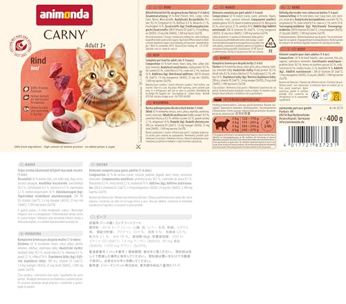 Animonda Carny 83350 Adult Mix1 6 x 400 g