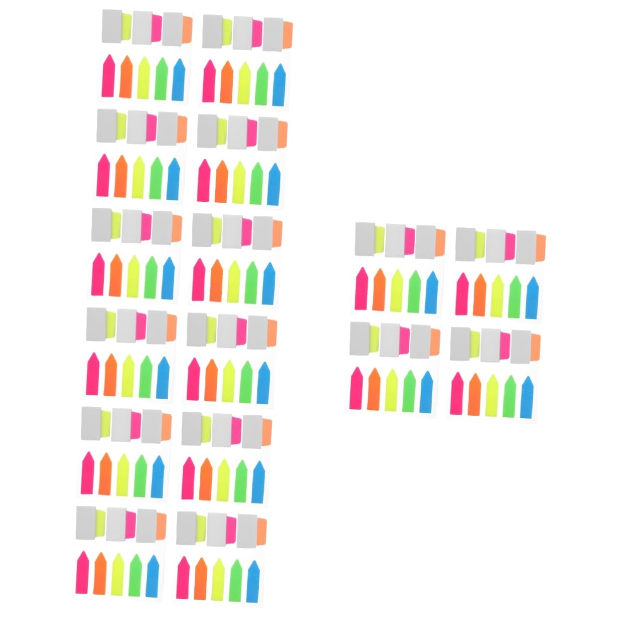 HOMSFOU 20 Juegos notas adhesivas de mascotas pestañas adhesivas para anotar fichas de libros pestañas autoadhesivas etiquetas autoadhesivas pegatina de marca de papel anotación de libros