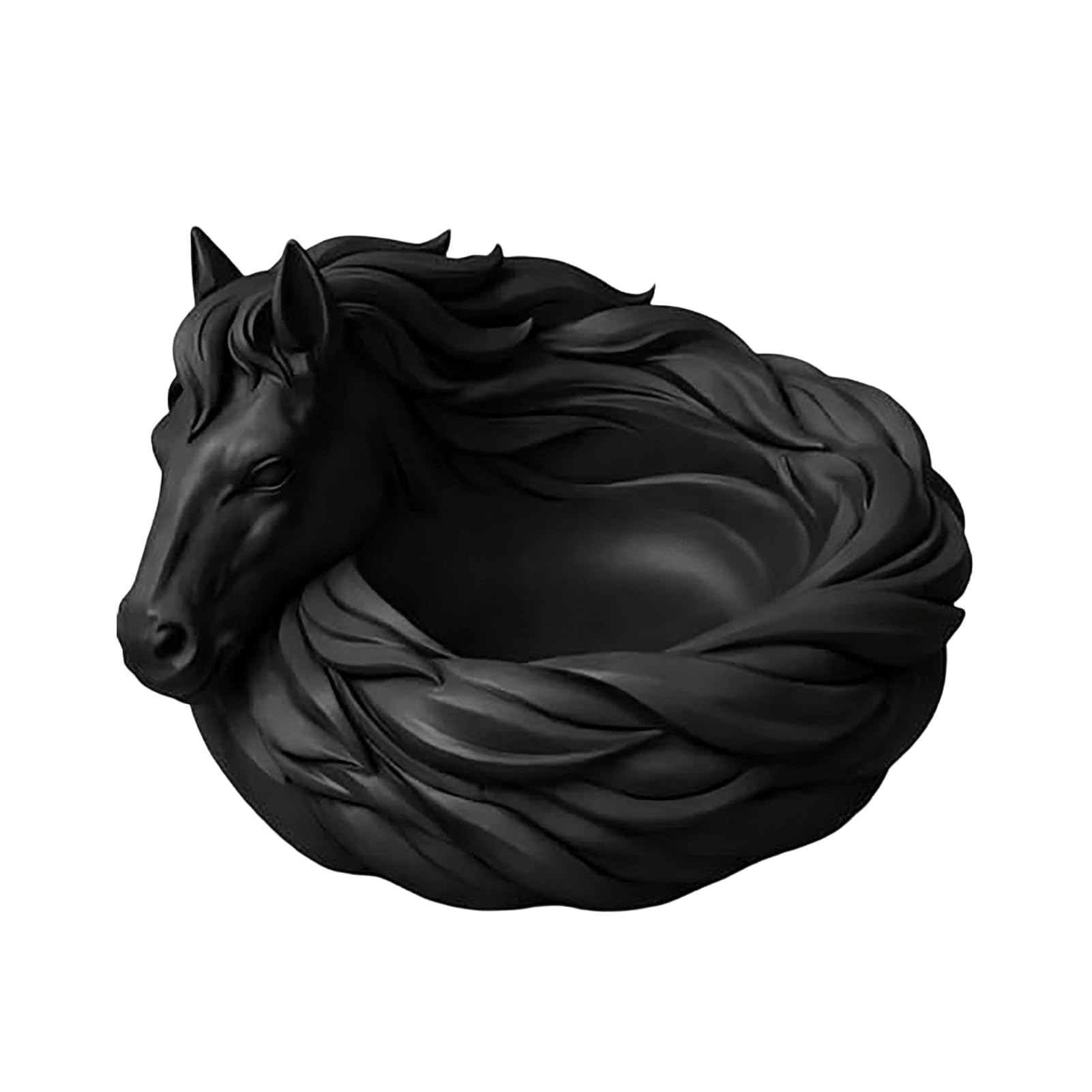 Glifora Horse Storage Tray - Decorative Horse Catchall Bowl, Compact Desktop Organiser for Entry Table, Dressing Table, Bedside and Office Desk